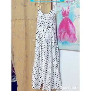 Beautiful long polka dot dress